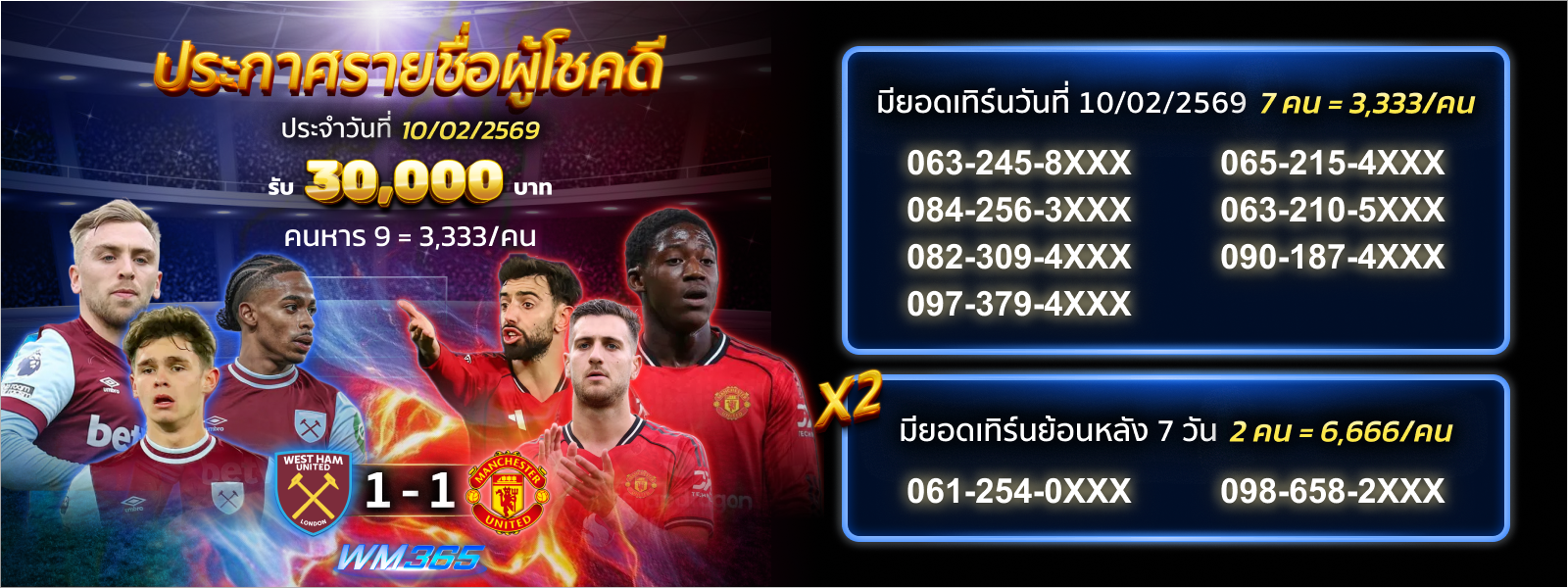 กิจกรรมทายผลบอล